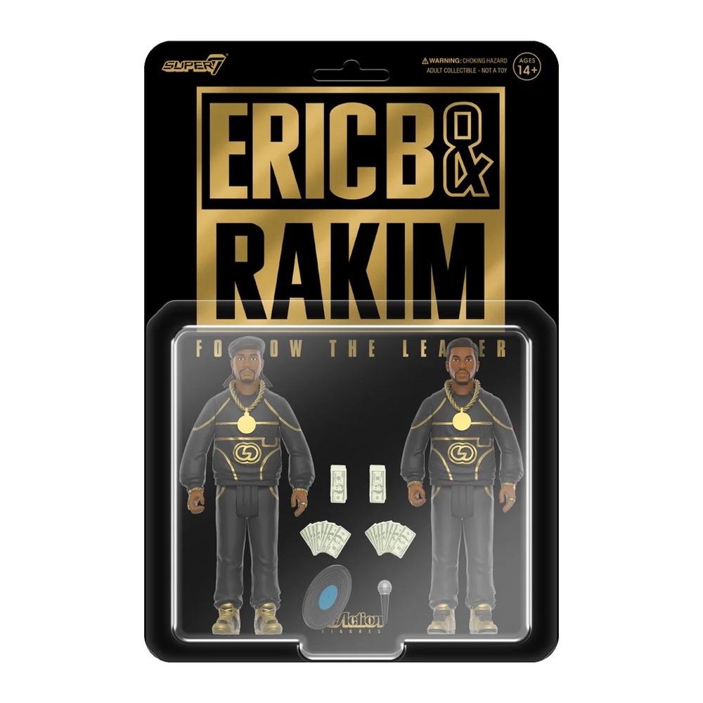Eric B & Rakim SUPER7 Dual Figure Set NEW SEALED Follow The Leader